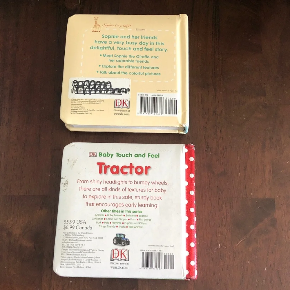 Sophie’s Busy Day & Tractor Board Book Set